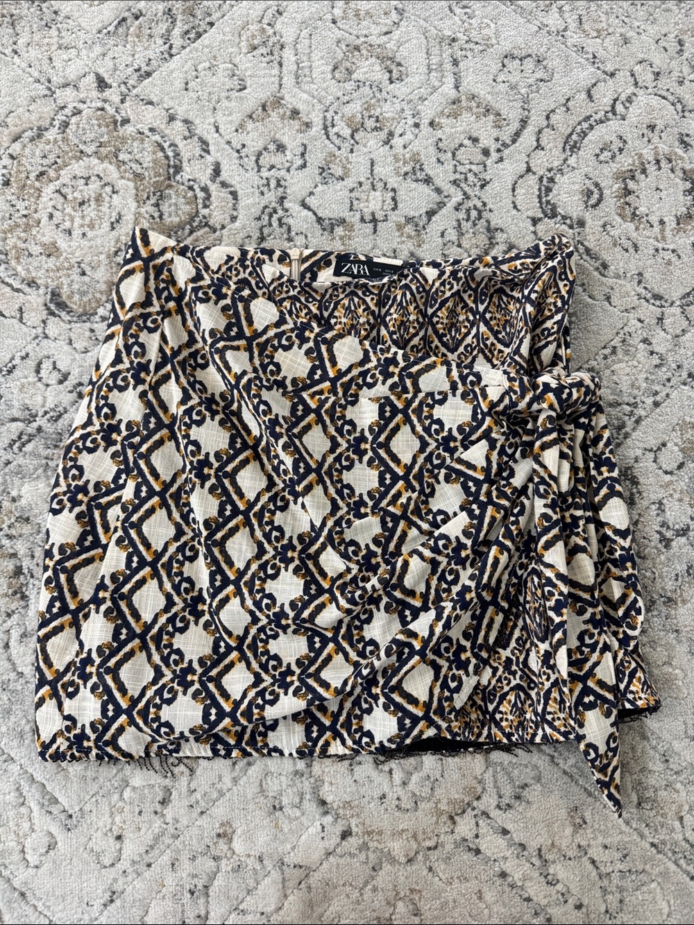 Zara wrap skirt